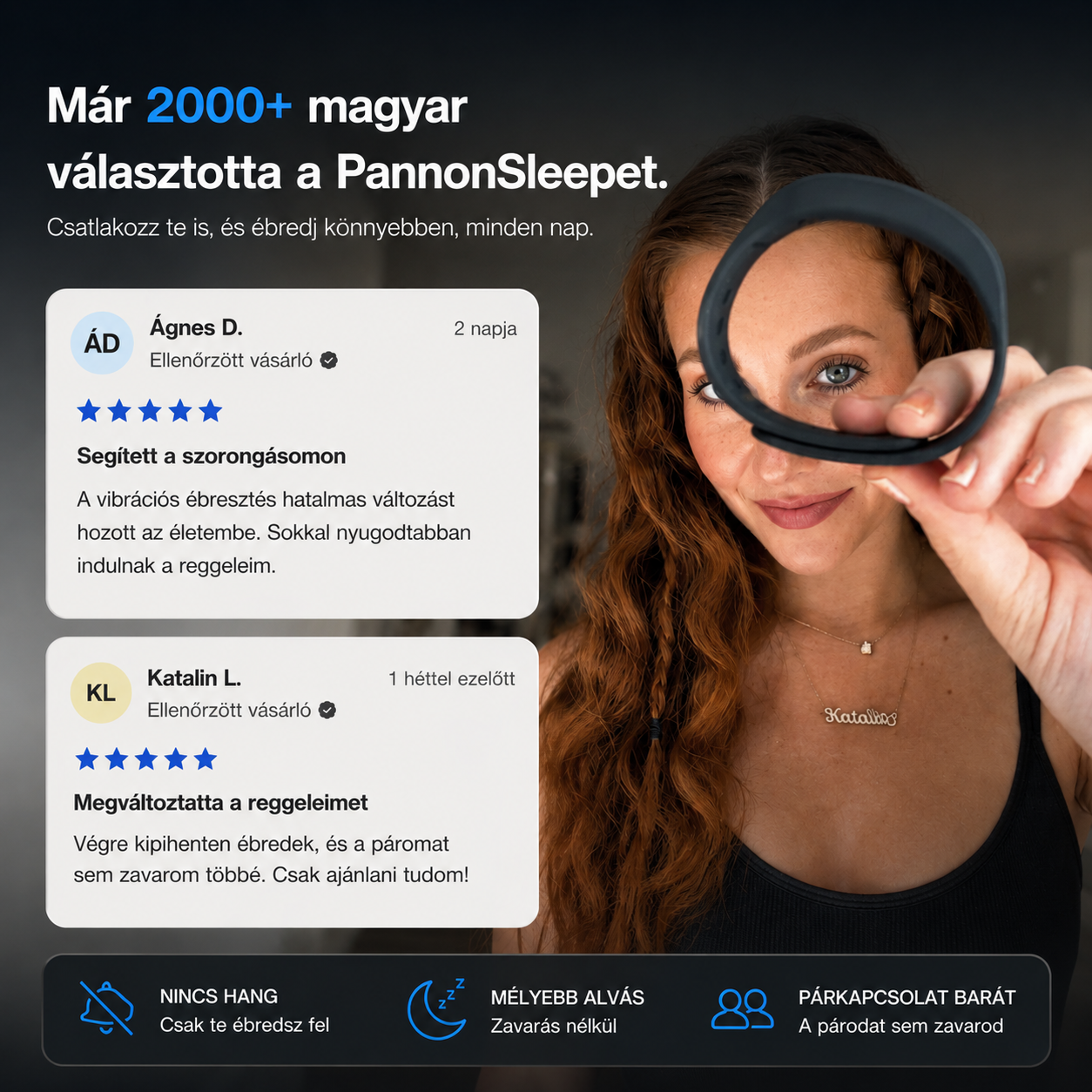 PannonSleep™ Ébresztőpánt Pro